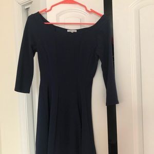 Navy blue dress